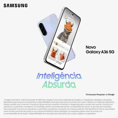 Smartphone Samsung Galaxy A36 5g 256gb, 8gb Ram, Recursos Ai Verde