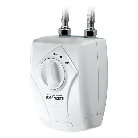 Aquecedor De Água Elétrico Lorenzetti Versátil 3 Temperaturas Branco 220v 5500w Gn