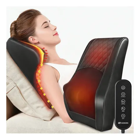 Almofada Massageadora Shiatsu Homedics Com Aquecimento Preto Preto 127/220v