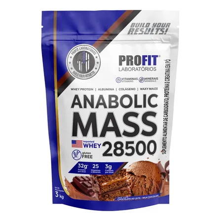 Anabolic Mass Suplemento Hipercalórico Massa C/ Whey Profit