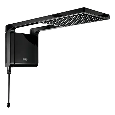 Chuveiro Eletrônico Lorenzetti Acqua Storm Ultra Preto 7800w 220v 7.8 Kw
