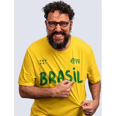 Camisa 10 Amarela Traje  Cazétv