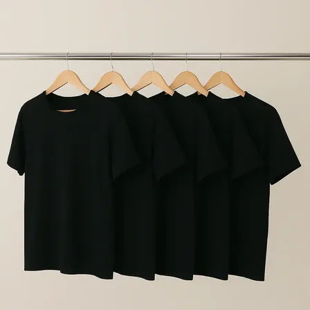Kit 5 Camisetas Hering Masculina Basica Original Algodão