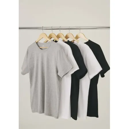 Kit 5 Camisetas Hering Basica Masculina Algodão Original