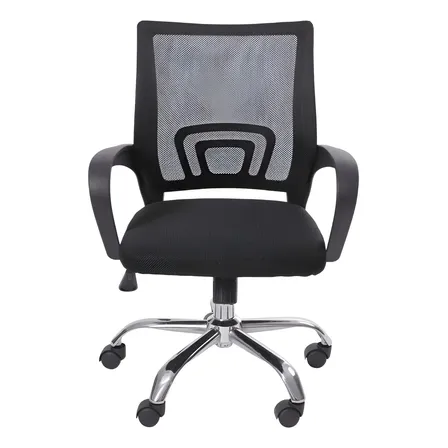 Cadeira De Escritório Giratória Or Design 3310 Preta Ergonomica