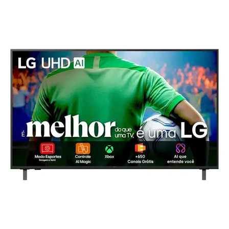 Smart Tv LG Uhd Ai Ua85 50 Polegadas Hdr10 Pro Processador 7 Ai Ger 8 Webos 25