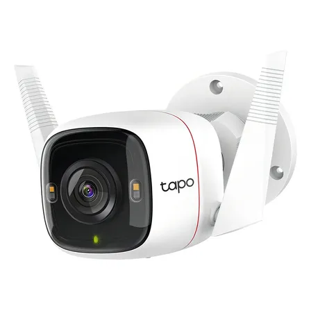 Tp-link Tapo C320ws Câmera De Segurança Wifi 2k Qhd Colorida Ip66 Branco