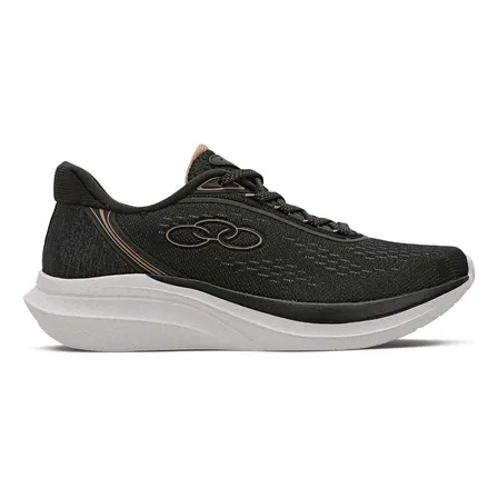 Tênis Feminino Role Olympikus Preto Lisa 37 Br