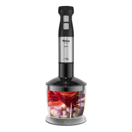 Mixer Philco Pmx2000 3 Em 1 Inox 800w cor preto