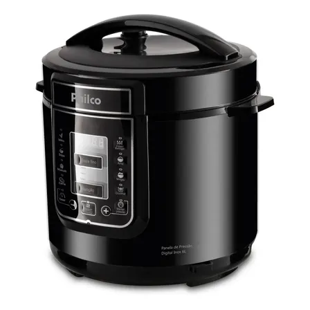 Panela De Pressão Elétrica Philco Ppp01p 6L