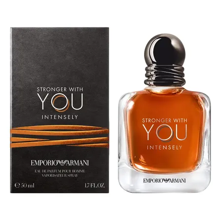 Armani Beauty Perfume Masculino Stronger With You Intensely Eau De Parfum 50ml