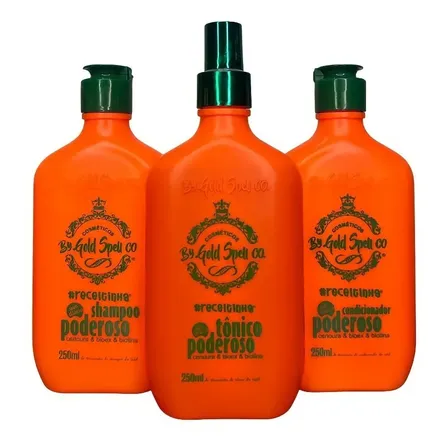 Promoção Combo Poderoso (shampoo+cond+tônico) Original